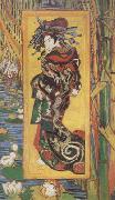 Vincent Van Gogh Japonaiserie:Oiran (nn04) Germany oil painting artist